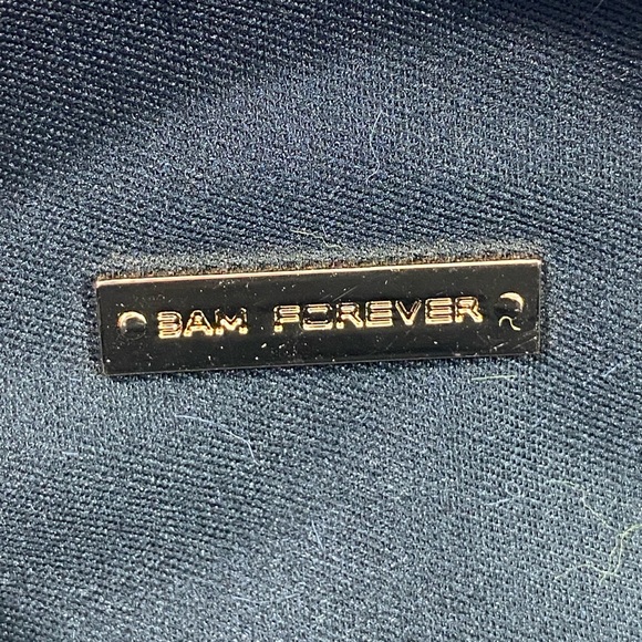 HELLO 3AM FOREVER Faux Fur Cloud Shaped Clutch Shoulder Purse Handbag White Gold - Picture 15 of 16